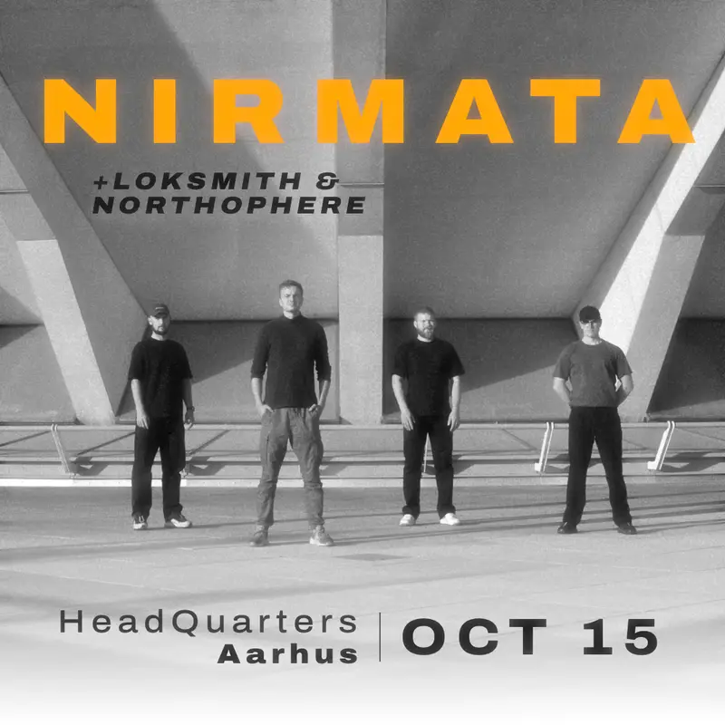 Nirmata – koncert på HeadQuarters i Aarhus