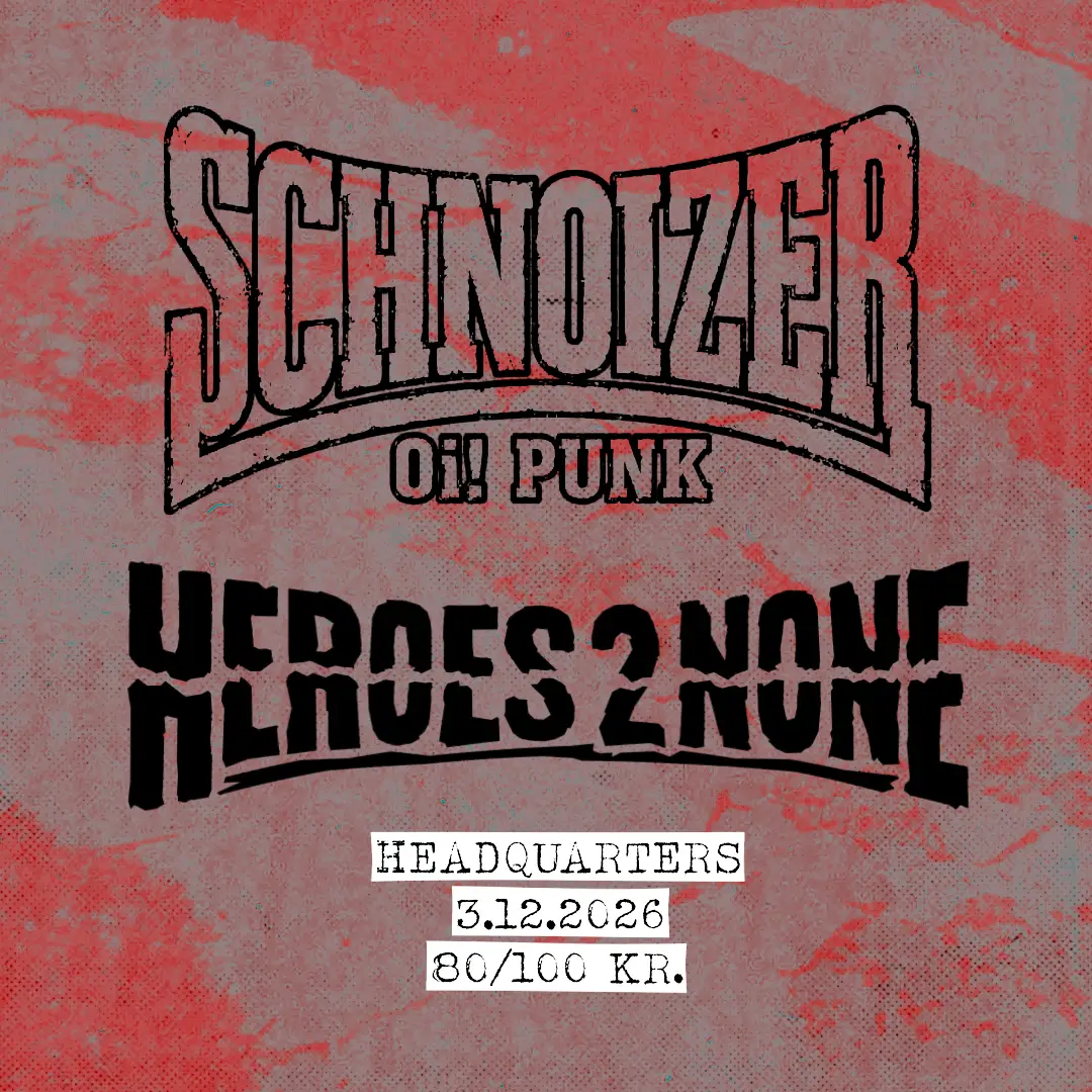 Schnoizer concert at HeadQuarters in Aarhus