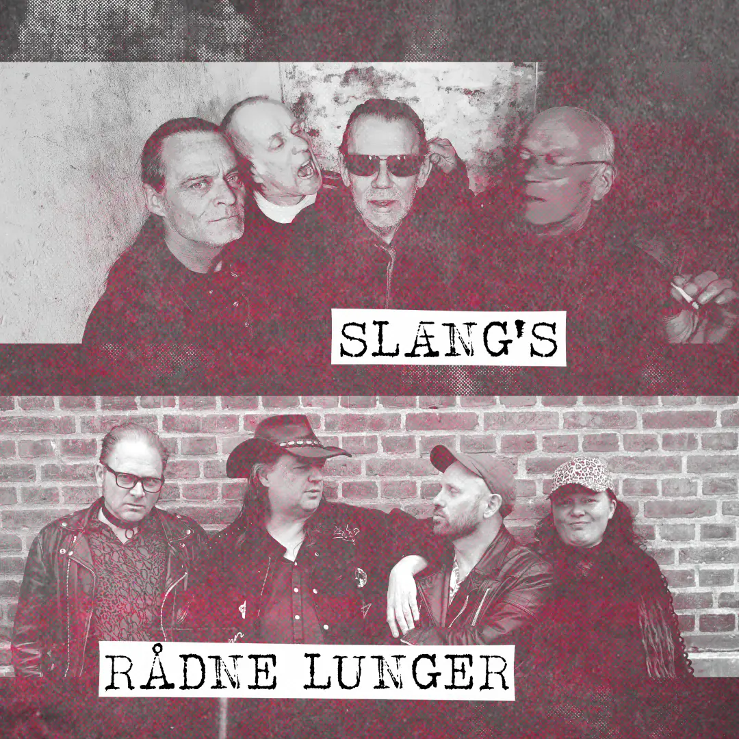 Nytårskoncert: Rådne Lunger + Slæng's koncert på HeadQuarters i Aarhus